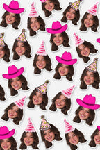 Custom Face Confetti, Personalized Photo Confetti, Birthday Party Decor, Custom Face Cutouts, Funny Party Table Confetti