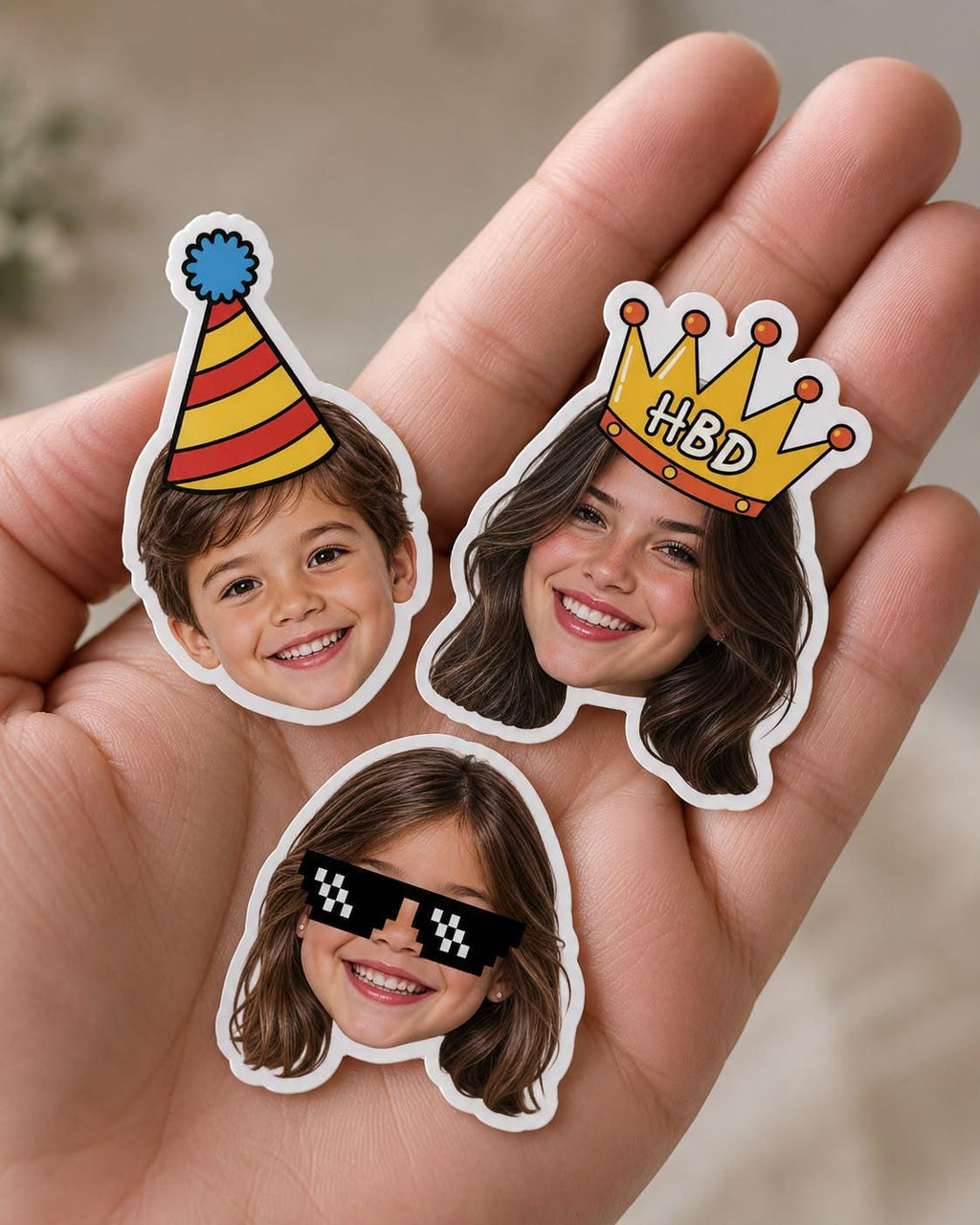 Custom Face Confetti, Personalized Photo Confetti, Birthday Party Decor, Custom Face Cutouts, Funny Party Table Confetti