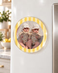 Custom Acrylic Photo Magnet, Personalized Fridge Magnet, Custom Picture Magnet, Family Photo Gift, Personalized Acrylic Magnet