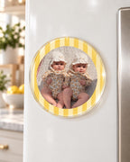 Custom Acrylic Photo Magnet, Personalized Fridge Magnet, Custom Picture Magnet, Family Photo Gift, Personalized Acrylic Magnet