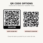 Custom QR Code Sticker, Personalized Business QR Decal, Matte QR Code, Custom Colors, Logo or No Logo, Scan Me, 2–15 Inch