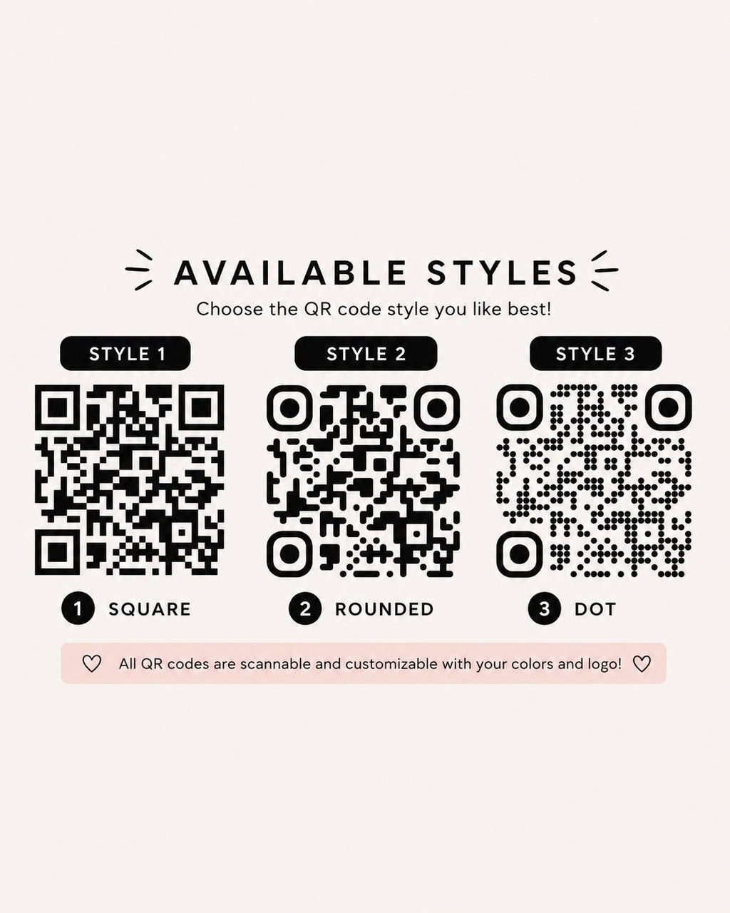 Custom Logo QR Code Sticker, Business QR Code Decal, Personalized Company Logo Sticker, Custom QR Decal, Matte Business Sticker