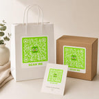 Custom QR Code Sticker, Personalized Business QR Decal, Matte QR Code, Custom Colors, Logo or No Logo, Scan Me, 2–15 Inch
