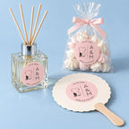 Personalized Wedding Stickers, Custom Wedding Favor Labels, Round Wedding Stickers, Initials & Date Favor Seals, 2 3 4 5 Inch