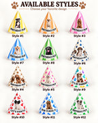 Custom Dog Birthday Party Hats, Personalized Barkday Hat with Pet Photo, Puppy Birthday Party Hat, Dog Theme Birthday Decor