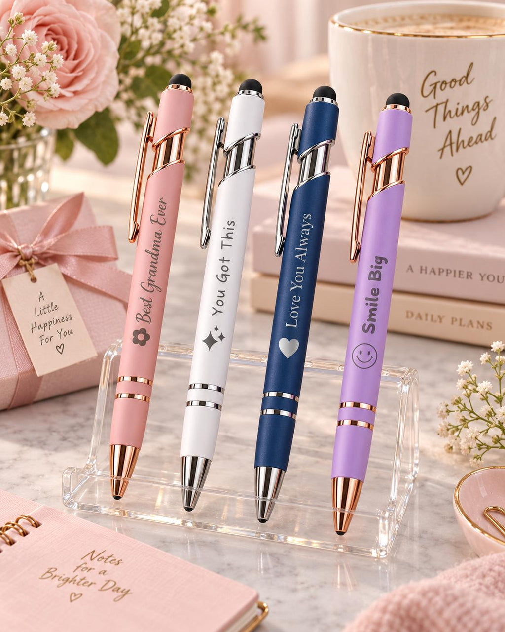 Personalized Laser Engraved Pens, Custom Gift Pens, Birthday Anniversary Gift, Personalized Stylus Pen, Custom Name Pens, Bulk Gifts