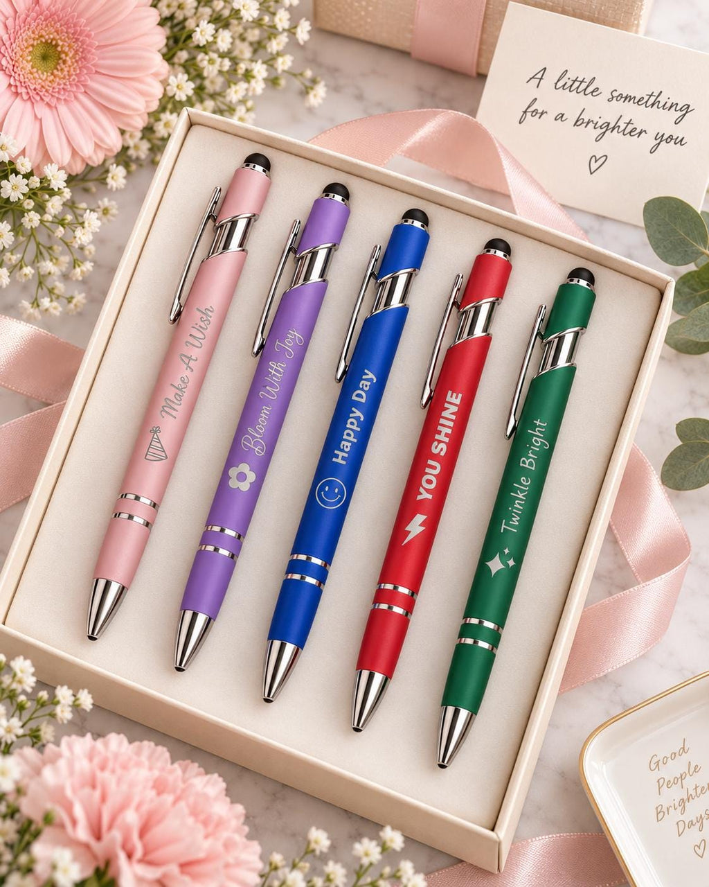 Personalized Laser Engraved Pens, Custom Gift Pens, Birthday Anniversary Gift, Personalized Stylus Pen, Custom Name Pens, Bulk Gifts