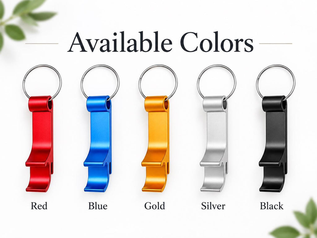Personalized Bottle Opener Keychains, Custom Laser Engraved Logo Keychain, Aluminum Can Opener, Wedding Favor, Business Promotional Gift