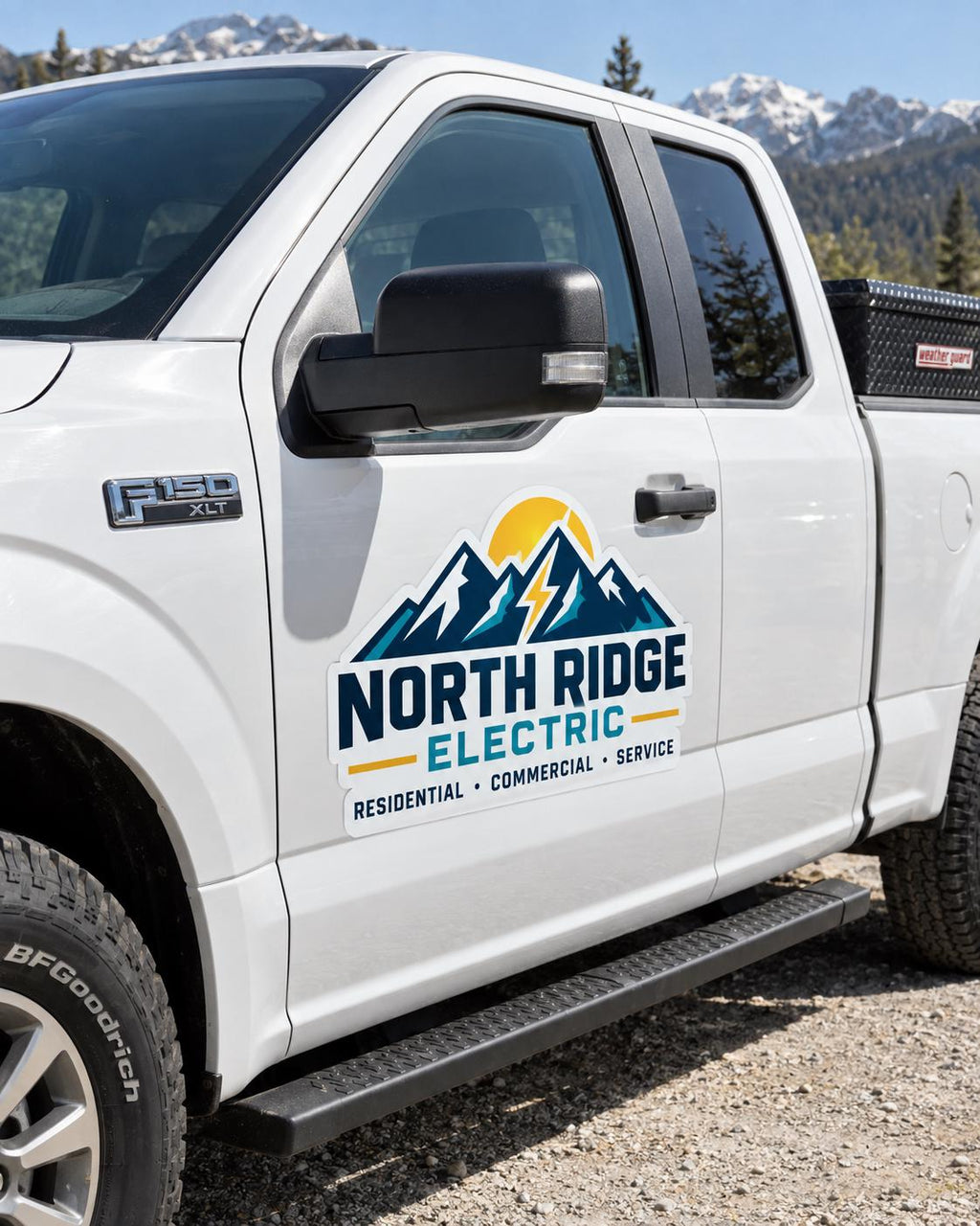 Custom Printed Business Logo Decal, Contour Cut Vinyl Sticker, Car Window Door Truck Storefront Decal, Full Color Custom Logo