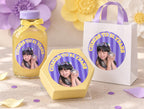 Custom Birthday Photo Stickers, Personalized Birthday Stickers, Photo Party Labels, Custom Age Stickers, Birthday Favor Stickers