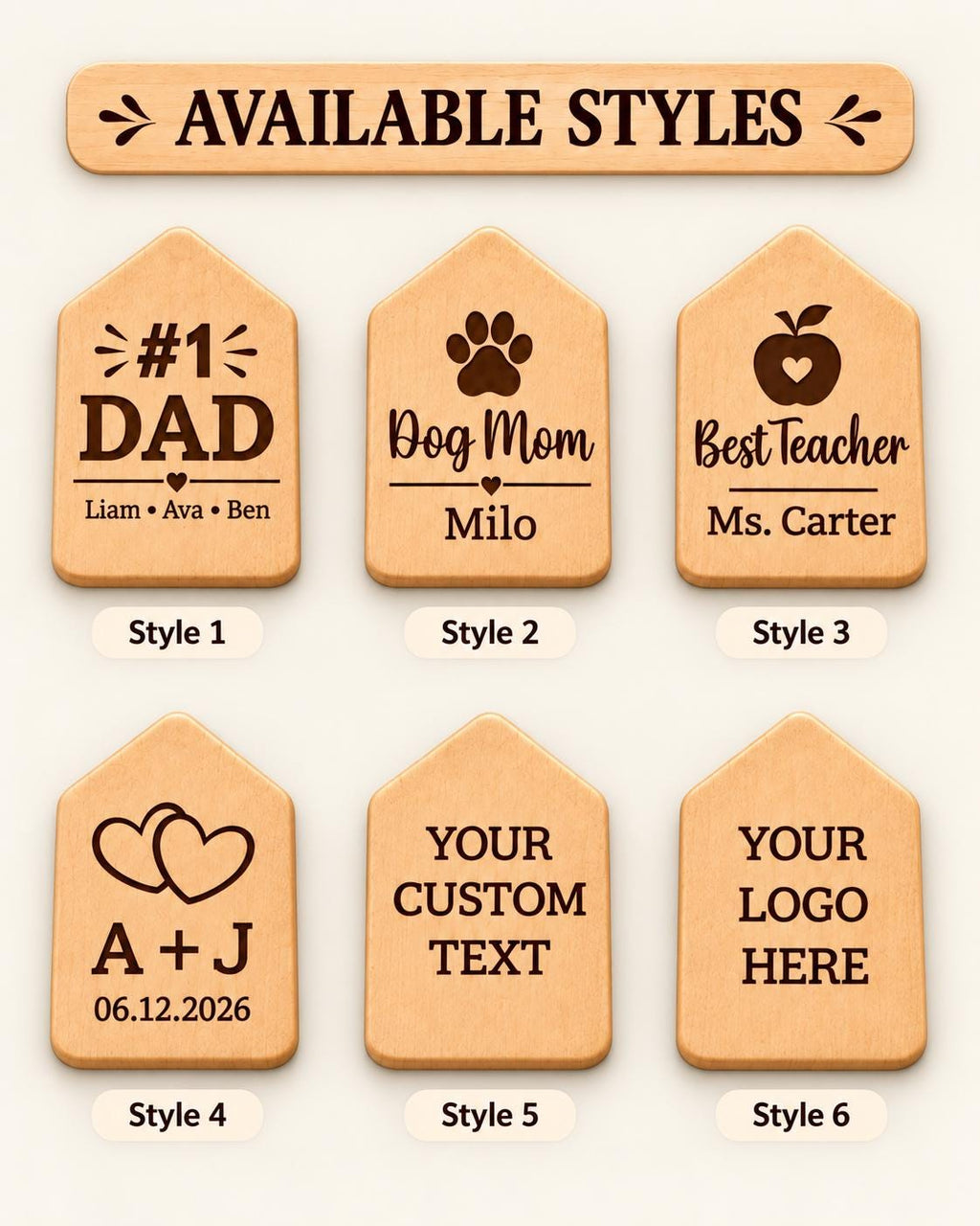 Personalized Wooden Keychain, Custom Laser Engraved Keychain, Wood House Keychain, Custom Logo Keychain, Personalized Gift, Bulk Keychains