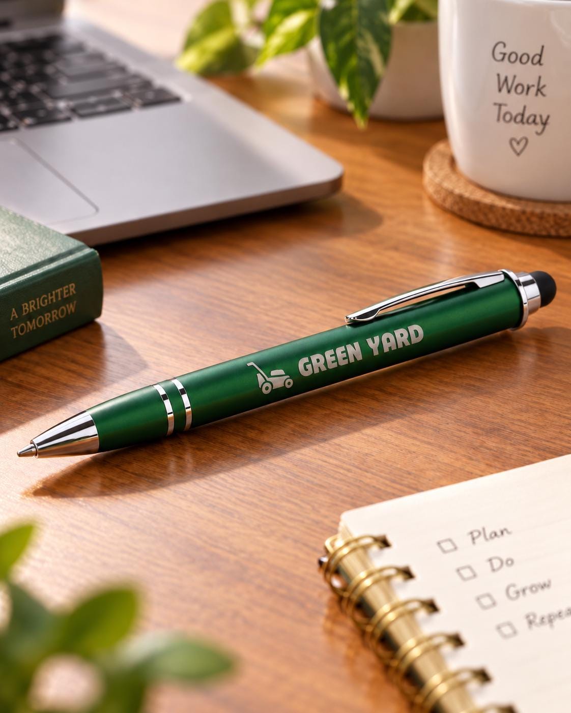 Personalized Laser Engraved Stylus Pens, Custom Logo Pens, Business Promotional Pens, Bulk Branded Company Pens, Client Gifts