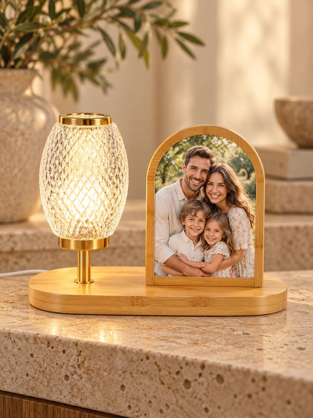 Personalized Photo Lamp, Custom Picture Frame Light, LED Photo Night Light, Family Gift, Anniversary Wedding Gift, Custom Photo Decor