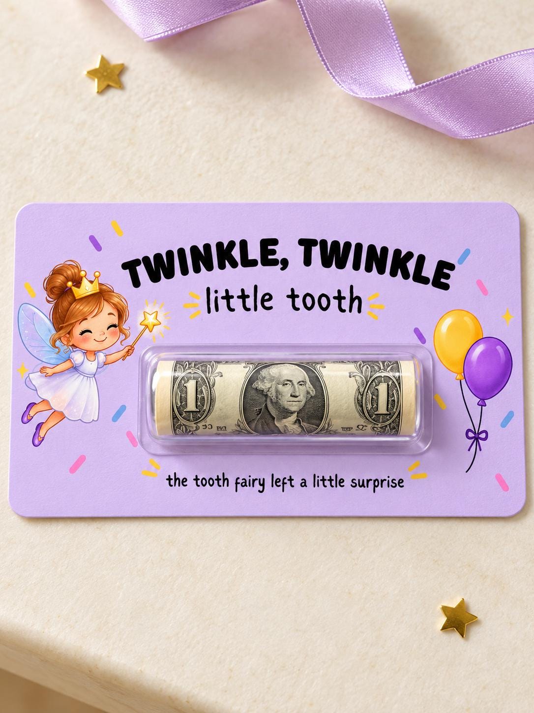 Tooth Fairy Money Holder Card, Kids Lost Tooth Gift, Tooth Fairy Cash Card, Cute Tooth Fairy Surprise, Printable Toothless Gift Set