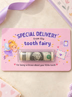 Tooth Fairy Money Holder Card, Kids Lost Tooth Gift, Tooth Fairy Cash Card, Cute Tooth Fairy Surprise, Printable Toothless Gift Set
