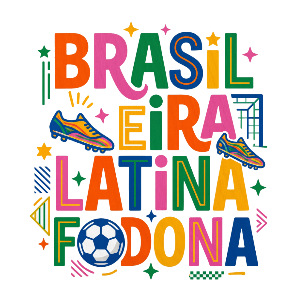 Women's "Brasileira, Latina & Fodona" Cropped Raglan