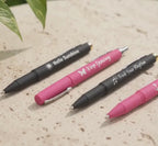 Personalized Laser Engraved Pens, Custom Logo or Name Pen, Matte Black Ink Pens, Business Promotional Gifts, Teacher & Coworker Gifts