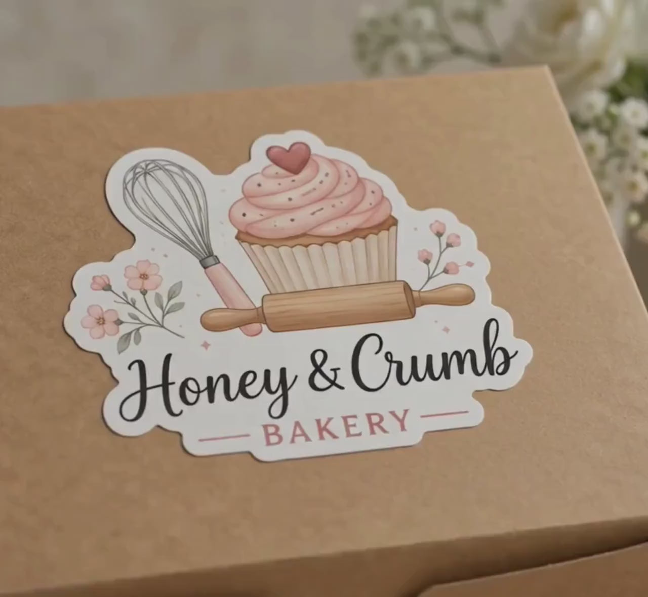 Custom Logo Stickers for Business, Personalized Business Stickers, Die Cut Logo Stickers, Custom Brand Stickers, Small Business Stickers