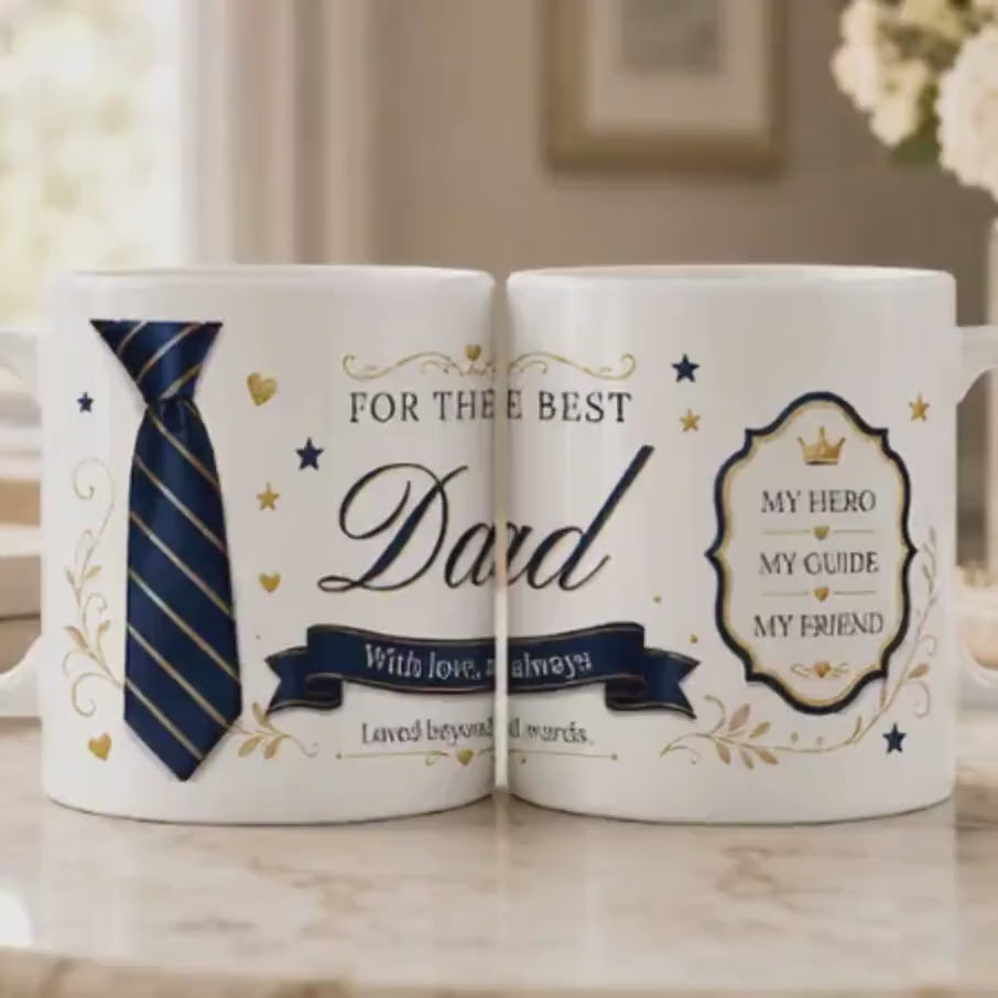 Dad Gift Mug: Best Dad Ever