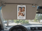 Drive Safe Car Accessories, Personalized Car Decor, Custom Photo Car Visor Clip, Acrylic Driver Gift, Car Charm, Husband Gift, Gifts for him