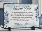 Personalized Thank You Stone Plaque Gift