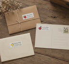 Personalized Return Address Labels, Custom Address Stickers, Mailing Labels for Envelopes, Custom Name Address Labels, 27 Stickers
