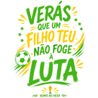 Women's Brasil "Filho Teu Não Foge à Luta" V-Neck Shirt